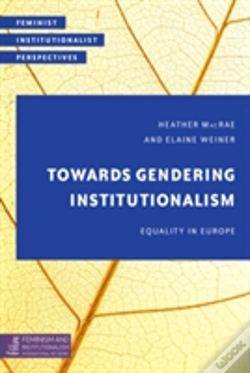 Capa do artigo Towards Gendering Institutionalism