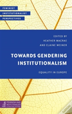 Capa do artigo Towards Gendering Institutionalism