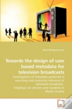 Capa do artigo Towards The Design Of User Based Metadat