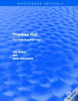 Capa do artigo Toynbee Hall (Routledge Revivals)