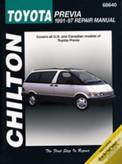 Capa do artigo Toyota Previa (1991-97) Repair Manual