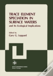 Capa do artigo Trace Element Speciation In Surface Wat