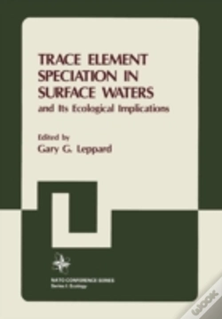 Capa do artigo Trace Element Speciation In Surface Wat