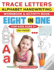 Capa do artigo Trace Letters Alphabet Handwriting Workbook & Activity Book For Kids Ages 3+ (150+ Pages)