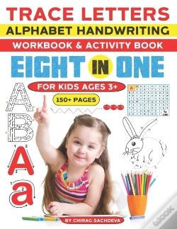 Capa do artigo Trace Letters Alphabet Handwriting Workbook & Activity Book For Kids Ages 3+ (150+ Pages)