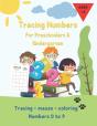 Tracing Numbers For Preschoolers And Kindergarten - Preview