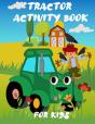 Tractor Activity Book For Kids - Preview