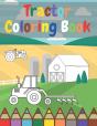 Tractor Coloring Book - Preview