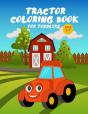 Tractor Coloring Book For Toddlers - Preview