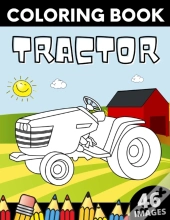 Tractor Coloring Book