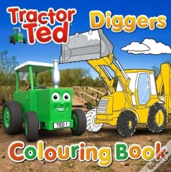 Capa do artigo Tractor Ted Colouring Book - Diggers