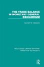 Trade Balance In Monetary General Equilibrium - Preview
