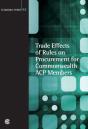 Trade Effects Of Rules On Procurement For Commonwealth Acp Members - Preview