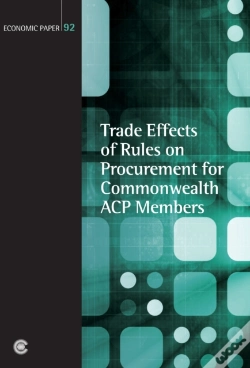 Capa do artigo Trade Effects Of Rules On Procurement For Commonwealth Acp Members