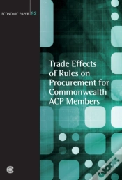 Capa do artigo Trade Effects Of Rules On Procurement For Commonwealth Acp Members