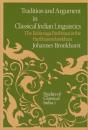 Tradition And Argument In Classical Indian Linguistics - Preview