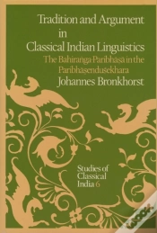 Capa do artigo Tradition And Argument In Classical Indian Linguistics