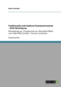 Traditionelle Und Moderne Finanzinstrumente - Stille Beteiligung