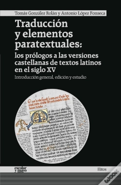 Capa do artigo Traducción Y Elementos Paratextuales