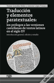 Capa do artigo Traducción Y Elementos Paratextuales