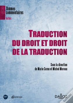 Capa do artigo Traduction Du Droit Et Droit De La Traduction