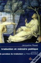 Capa do artigo Traduction Et Mémoire Poétique ; Dante, Scève, Rimbaud, Proust