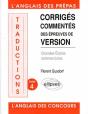 Traductions Tome 4 ; L'Anglais Des Prépas ; Corrigés, Commentés Des Épreuves De Version ; Grandes Écoles Commerciales - Preview