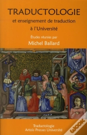 Capa do artigo Traductologie Et Enseignement De Traduction À L
