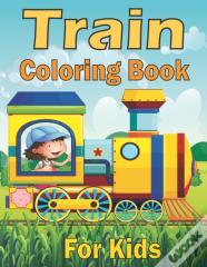 Train Coloring Book For Kids