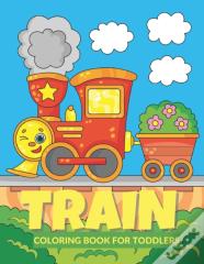 Train Coloring Book For Toddlers