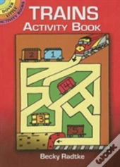 Trains Activity Book