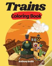 Trains Coloring Book