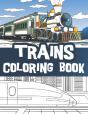 Trains Coloring Book - Preview