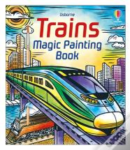 Trains Magic Painting Book