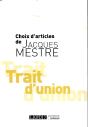 Trait D'Union ; Choix D'Articles - Preview
