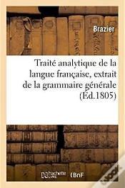 Capa do artigo Traite Analytique De La Langue Francaise