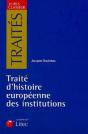 Traite D Histoire Europeenne Des Institutions - Preview