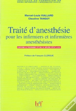 Capa do artigo Traite D'Anesthesie Pour Les Infirmiers Et Infirmieres Anesthesistes