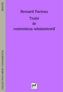 Traité De Contentieux Administratif