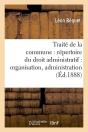 Traite De La Commune Edition 1888 - Preview