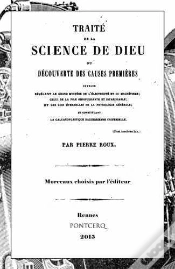 Capa do artigo Traité De La Science De Dieu ; Morceaux Extraits