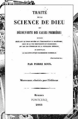Capa do artigo Traité De La Science De Dieu ; Morceaux Extraits