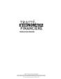 Traite D'Économétrie Financière ; Modélisation Financière - Preview