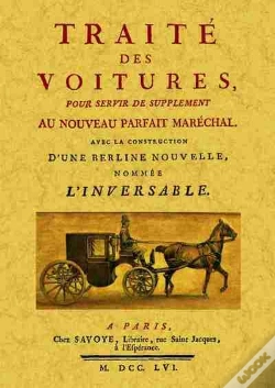 Capa do artigo Traite Des Voitures, Pour Servir De Supplement Au Nouveau Parfait Marechal