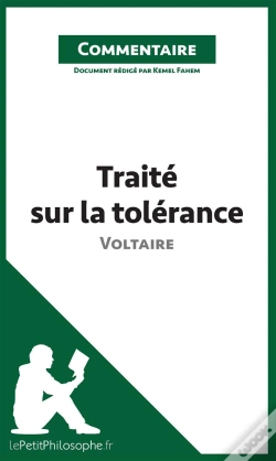 Capa do artigo Traité Sur La Tolérance De Voltaire