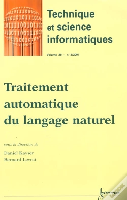 Capa do artigo Traitement Automatique Du Langage Naturel Technique Et Science Informatiques Vol20 N 3 2001