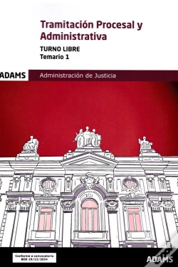 Capa do artigo Tramitacion Procesal Y Administrativa ( Turno Libre) - Temario 1