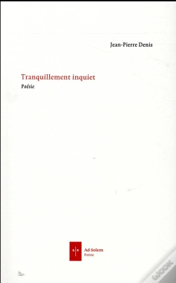 Capa do artigo Tranquillement Inquiet