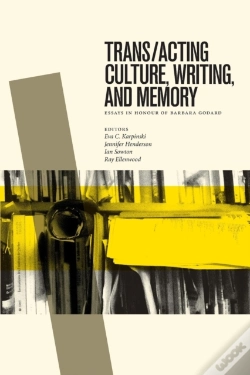 Capa do artigo Trans/Acting Culture, Writing, And Memory