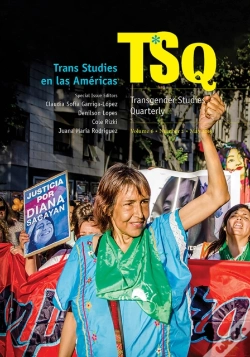 Capa do artigo Trans Studies En Las Americas